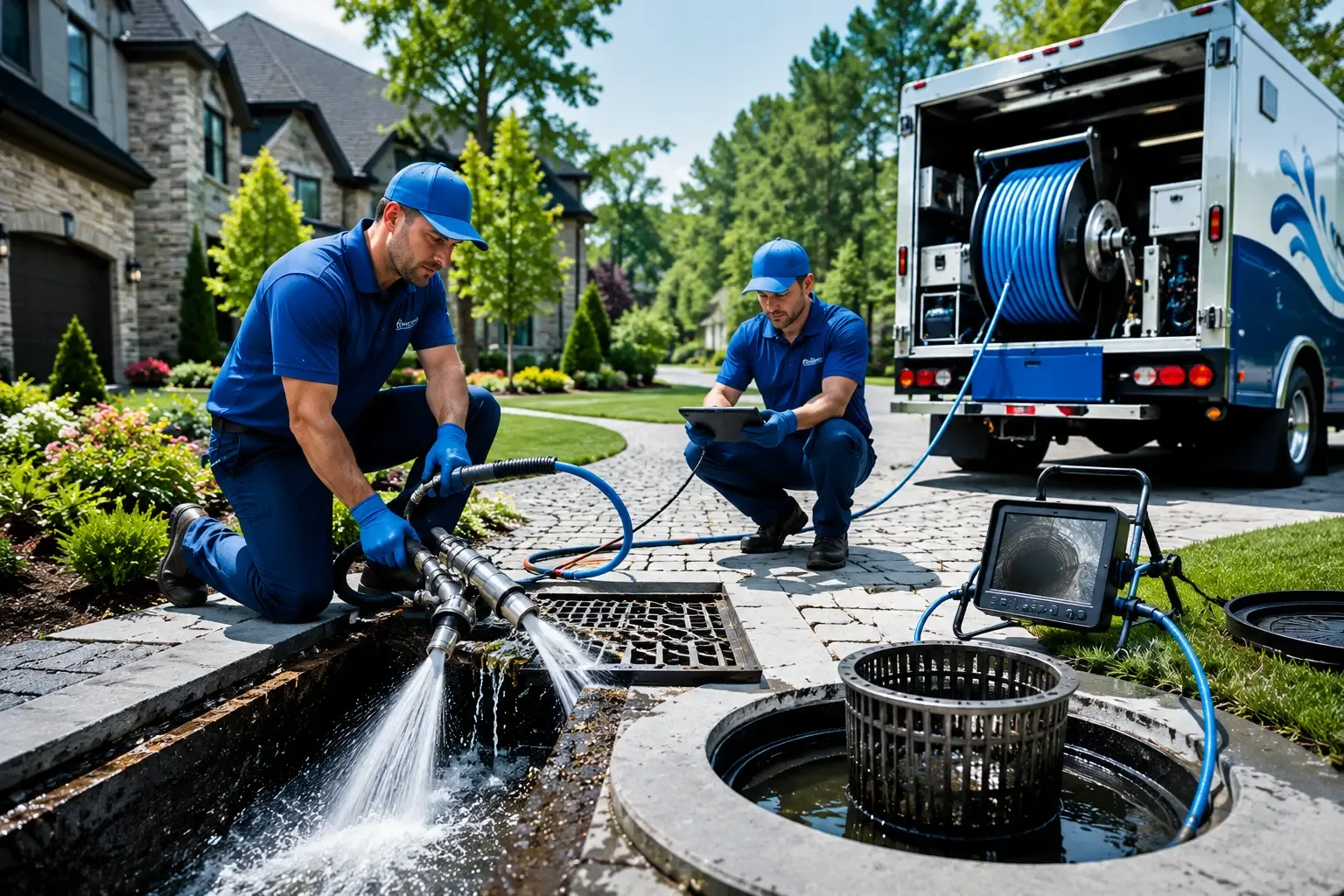 Local outdoor drain cleaning professionals in Arlington, MA